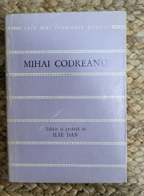MIHAI CODREANU - SONETE ( 1971, colectia &amp;rdquo;Cele mai frumoase poezii&amp;rdquo; ) foto