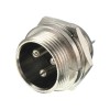Conector 3P tata metal panou