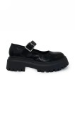 Altercore pantof Bliss Black Patent femei, culoarea negru, cu platforma, Bliss Black Patent