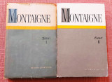 Eseuri 2 Volume. Editura Stiintifica, 1966, 1971 - Michel de Montaigne