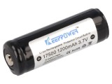Acumul: Li-Ion 17500,4/5A 3,7V 1200mAh &Oslash;17x53mm