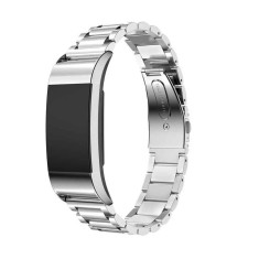 Curea metalica Edman 3Z pentru Fitbit Charge 2, Argintiu