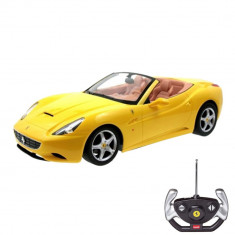 Masina cu telecomanda Rastar Ferrari California 1:12, Galben