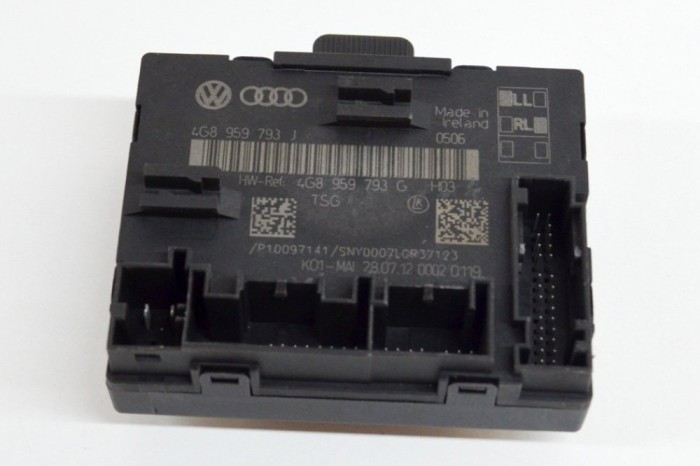 Modul de control ușă dreapta față AUDI A6 4G2, C7, 4GC 2012 OEM: 4G8959793J,4G8959793G 15231363