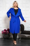 Trench Dama Yves, Elegant, Stofa Electric, Oversize, Marimea 46