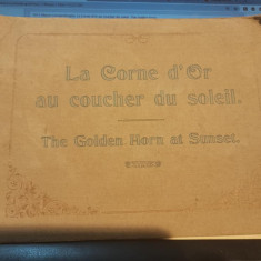 1912 Album Constantinopole, La Corne d'Or au coucher du soleil - The Golden Horn