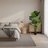 Planta Artificiala Tip Monstera Deliciosa, Cu Frunze Bogate, 160 cm, Verde