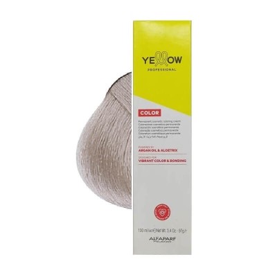 Vopsea de par Yellow 10.21 blond cenusiu violet foto