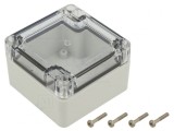 Carcasă Universală cu Bucșă din Alamă 75x75x45 mm