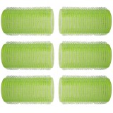 Bigudiuri Păr Set 6 Bucăți, Diametru 3cm, Verde, Oem