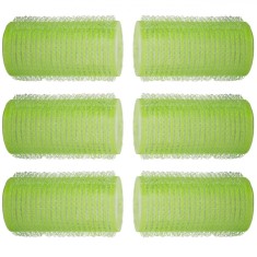 Bigudiuri Păr Set 6 Bucăți, Diametru 3cm, Verde