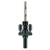 HiKOKI 752186 - Adaptor carota HSS Bimetal 40-210 mm tija hexagonala burghiu centrare inclus