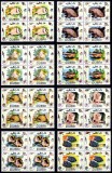 Dubai 1969, Mi #345-352**, fauna, pesti tropicali, MNH, cota 64 &euro;!, Nestampilat