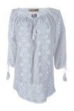 Bluza tip ie dama R24, alb nature , marimea L