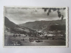 Campulung Muscel,carte postala(fotografie Agfa)1945,cenzurata la Turnu Magurele foto