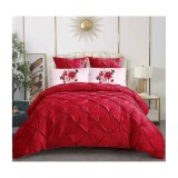 Cumpara ieftin Lenjerie de Pat Finet, Pliuri Brodate, 6 pcs - CPL27