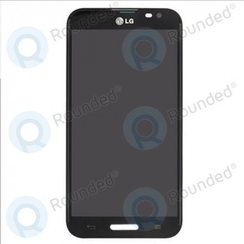Modul de afișare LG Optimus G Pro + capac frontal (negru) foto