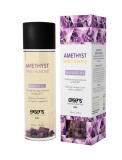 Ulei de masaj organic cu ametist si ulei de migdale dulci Exsens 100 ml