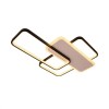 Lustra LED cu telecomanda CAROLINA , 75W, 3 Elemente, lumina Rece/Calda/Neutra, Dimabila, Negru, Alessandro DESIGN