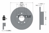 Disc frana Land Rover Freelander I, Freelander I Soft Top Motor 1.8 16V 4x4, 1.8 4x4, 1.8 i 16V 4x4, 2.0 DI 4x4, 2.0 TD4 4x4, 2.5 V6 4x4, 262x14mm,