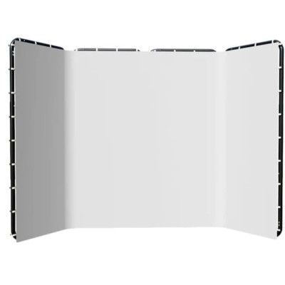 Fundal foto video profesional Croma Key, white screen, pentru filmari profesionale 400x230 cm foto