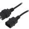 Cablu de Alimentare 1,8m Negru 10A C14 la C19