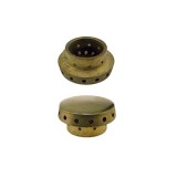 Spartifiammă auxiliară Alama Perforată Lustruită D6YB738TK Compatibil Plite Aragazuri - Novelite Maro