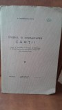 Studiul si organizarea cartii - N. Georgescu Tistu cu dedicatia autorului