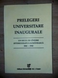 Prelegeri universitare inaugurale- Ion Agragoroaiei, Vasile Cristian