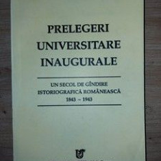 Prelegeri universitare inaugurale- Ion Agragoroaiei, Vasile Cristian