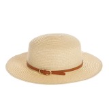 Palarie bej de vara din celuloza