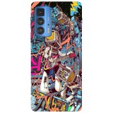 Husa compatibila cu Motorola Moto G50 model Space rock, Silicon, TPU, Viceversa, Transparent, Carcasa