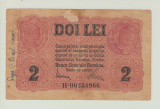 ROMANIA - 2 LEI 1917 BGR, B1.128