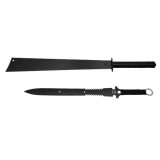 Cumpara ieftin Set doua sabii de vanatoare, DEPOX&reg;, Ninja Blade, 81 cm, negru, teaca inclusa