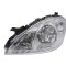 Far Mercedes Clasa A (W169) 05.2008-06.2012 DEPO partea Stanga, tip bec H7+H7, reglaj pneumatic