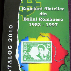 Catalogul emisiunilor filatelice din Exilul Romanesc 1953-1997, catalog Exil