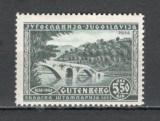 Iugoslavia.1940 500 ani tipografia Gutenberg SI.139