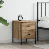 vidaXL Dulap de noapte Artisan Oak 40x42x50 cm Lemn prelucrat