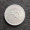 moneda Germania 50 Pfennig 1921 G Republica Weimar km # 27 aluminiu
