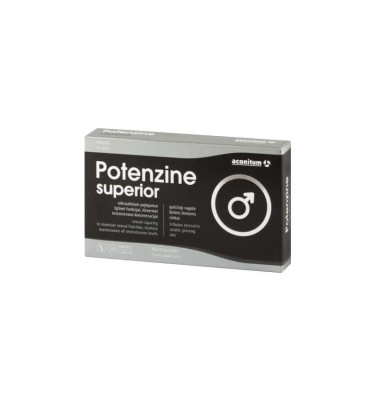 Potenzine Superior 30 tablete 39,5 grame Aconitum foto