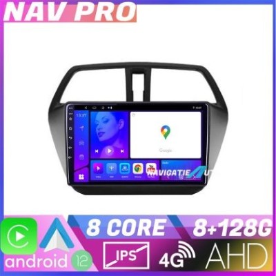 Navigatie Suzuki S Cross Octa Core KIT 337 EDOTEC-LITE Android Ecran 720P Octa Core 8 128 Carplay CarStore Technology foto