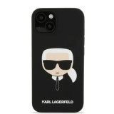 Cumpara ieftin Husa Cover Karl Lagerfeld Liquid Silicone Karl Head Logo pentru iPhone 14 Plus Black