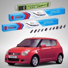 Ștergătoare Suzuki Swift FZ/NZ 3 Uși 2010-2017 | Set Față și Spate Flat Premium &ndash; TeamCar&reg;