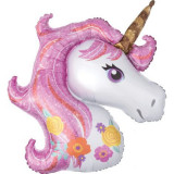 Balon folie supershape unicorn 80 cm