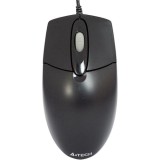 MOUSE A4tech, PC sau NB, cu fir, USB, optic, 1000 dpi, butoane/scroll 3/1, , negru, &quot;OP-720-B-UP&quot; (timbru verde 0.18 lei)