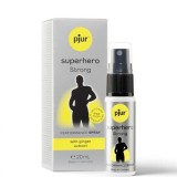 Spray concentrat Pjur Superhero Performance STRONG, pentru &icirc;ntarzierea ejacularii și stimularea erecției, 20 ml