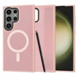 Husa pentru Samsung Galaxy S23 Ultra - Techsuit HaloFrost&nbsp;MagSafe Series - Pink