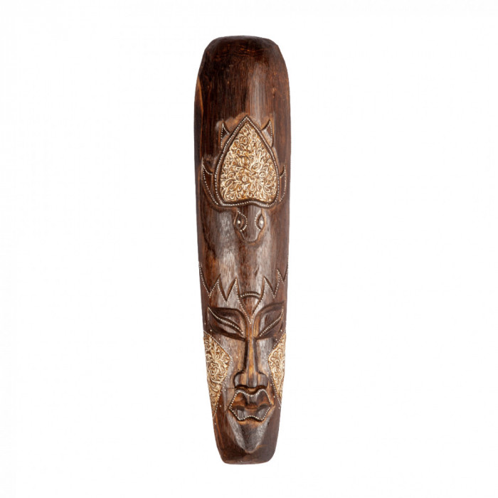 Masca tribala din lemn cu tematica africana simbol Turtle
