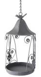 Baie pasarele din fier forjat antik grey AJA408