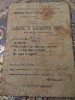 Carnet de Contributiuni directe 1929